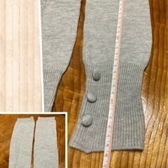 【値下げします】DHCアンゴラニット半袖（袖付き）の画像