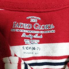 FADED GLORY 130cm ポロシャツ　100円の画像