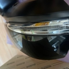 アルファード ドアミラー　30系後期　右 黒 センサー付の画像