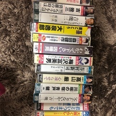 男性演歌歌手など歌詞付きカセットテープ