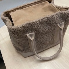 ボアトートバッグ