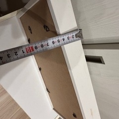 白 フォトフレーム（中身はサンプルです）の画像