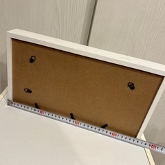 白 フォトフレーム（中身はサンプルです）の画像