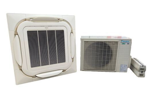 【決まりました】※引取限定※ ダイキン DAIKIN パッケージエアコン 天カセ型 2馬力 室内機FHCP50EM 2021年製 室外機RZRP50BDT 三相200V R32