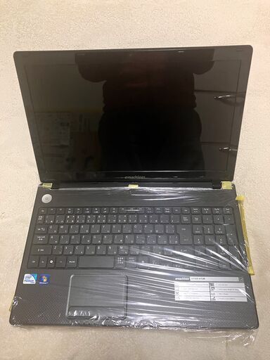 ノートPC　emachines E732Z-A12B 動作確認済　美品　エレコムのPCバック付