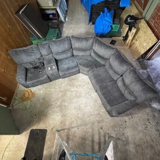 ソファー 電動ソファ 電動リクライニングコーナーソファ