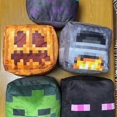 ⭐️マイクラのキューブぬいぐるみ⭐️１個1,000円ですが、３個同時購入で500円引き〜ッ❗️✨の画像