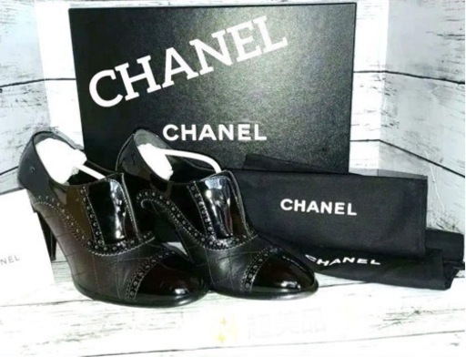 超美品 CHANELマトラッセ ブーティココマーク ブラック ポインテッドトゥ ピンヒール 目立った汚れや傷はほぼありません  23cm 他店にも販売してます。