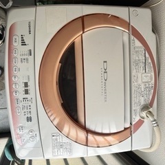 TOSHIBA 全自動洗濯機  7kg  パワフルエアドライ機能付の画像