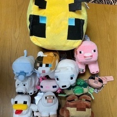 ⭐️マイクラ大量ぬいぐるみと剣🗡️2本⭐️全部まとめてどうぞ🎵