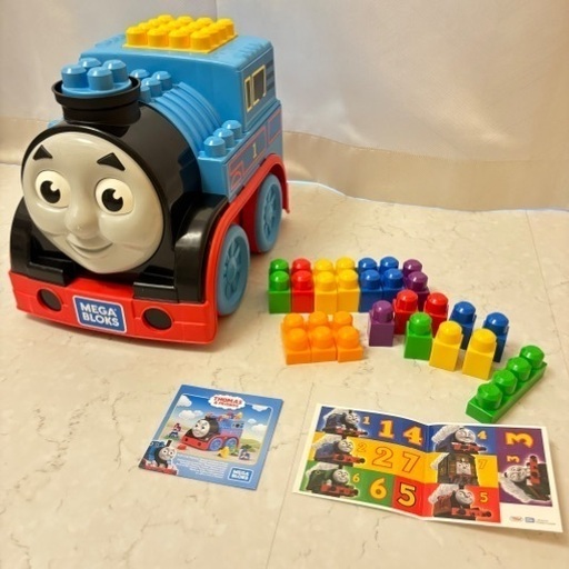 3連休中限定！特別価格★美品★トーマス　メガブロック★ゴーゴージャンボトーマス　5390円相当