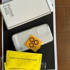 iPhone15Pro専用保護クリアケース