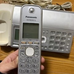 パナソニック　電話ファックス　子機もあります！の画像
