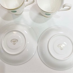ランセル　カップ&ソーサー　2客の画像