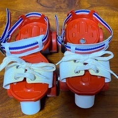 ⭐️値下げ⭐️ローラースケート　昭和　レトロの画像