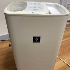 SHARP空気清浄機付き加湿器差し上げます。