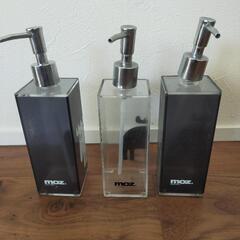 moz ソープディスペンサー　3本セットの画像