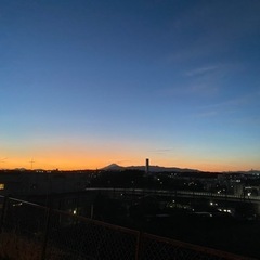 富士山も見えるBBQ会場で野外BBQ