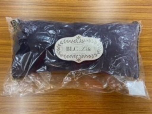ビーズタッセルクッションプラム