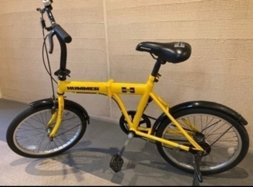 20インチ　HUMMER  折りたたみ　自転車　ミニベロ