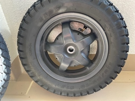 バイク　スタッドレスタイヤ