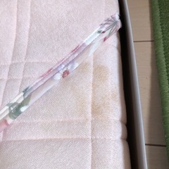 敷きパッド、肌掛け布団セットの画像