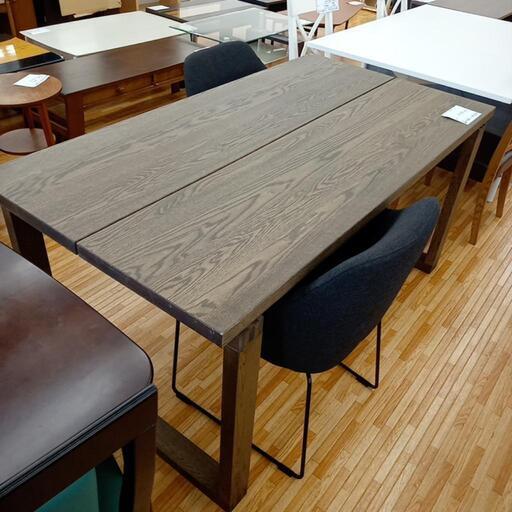 ★ジモティ割あり★ IKEA　ダイニングセット イス2脚付き　ブラウン\u0026グレー　クリーニング済　YJ1277