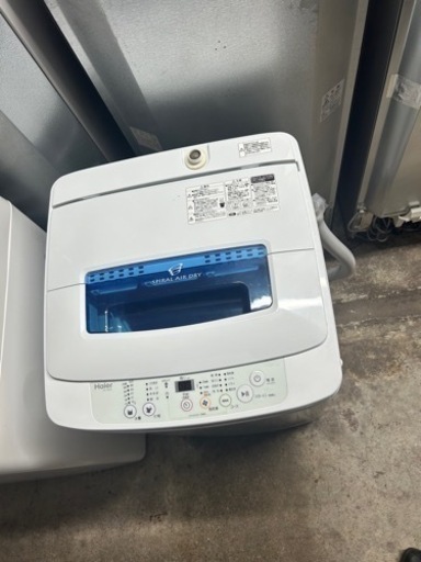 万代店　クリーニング済み　ハイアール　4.2㎏　洗濯機　JW-K42H　風乾燥　ステンレス槽　一人暮らし　単身　動作良好　Haier
