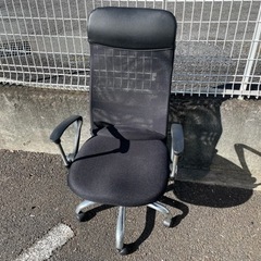 オフィスチェア ハイバックメッシュチェア 肘付き ワークチェア ...