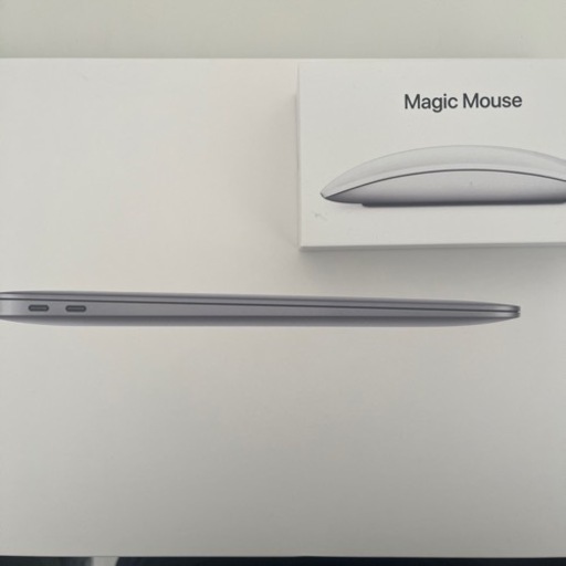 【ほぼ未使用品】M1チップ搭載13インチMacBook Air - スペースグレイ＋マジックマウスホワイト