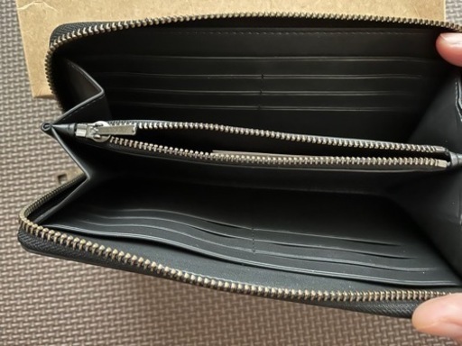 新品、コーチ COACH F58112 CQ/BK メンズ キャンバス 長財布です。