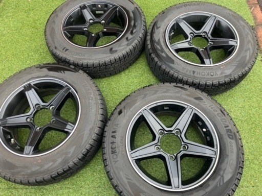 購入者決定しました。ジムニー冬タイヤ(ヨコハマG075 4本)