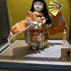ひな祭りに飾る人形です。の画像