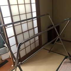 Ｘ型物干し 物干し台 御譲り先決まりました。