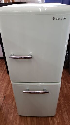 eangle　2019年製　149L　2ドア冷蔵庫　ANG-RE151-A1