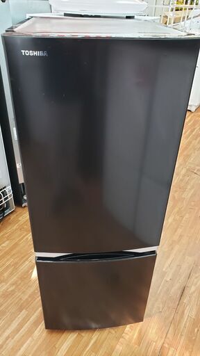 TOSHIBA　2020年製　153L　2ドア冷蔵庫　GR-R15BS(K)
