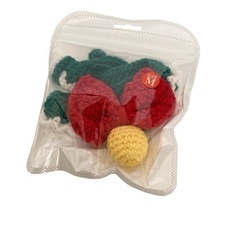 【新品】猫 犬 首輪 毛糸の画像