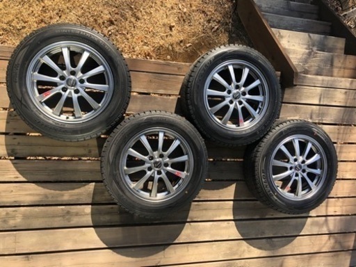 ダンロップ スタッドレスタイヤ4本 225/60R17 99Q