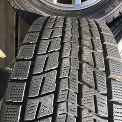 ダンロップ スタッドレスタイヤ4本 225/60R17 99Qの画像