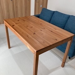 IKEA ダイニングテーブル　ヨックモック　アンティークステイン