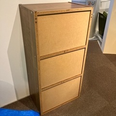 本棚 カラーボックス 収納の画像