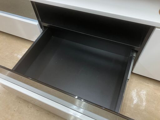 【値下げしました!!】テレビボード AVボード TV台 大型 幅200cm 白系 ホワイト No.584● ※現金、クレジット、ぺイペイ、スマホ決済対応※