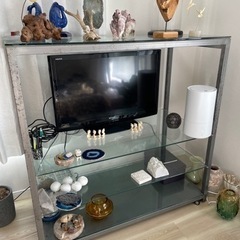 棚　テレビ台　飾り棚　アンティーク　ヴィンテージ　無印　アメリカ...