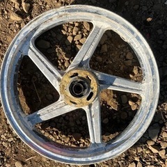 ゼファー400 フロントホイール