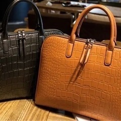 新春特別セール　ハンドバッグ　クロコダイル　2color  韓国...
