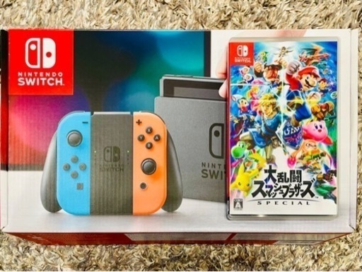 Nintendo Switch +スマブラをセットでお譲りします！
