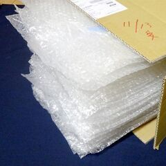 緩衝材◆エアクッション（プチプチ） 27ｘ36 (cm)　袋状５枚セット　の画像