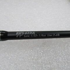 🐟【つり具】アブガルシア BSFS-622ULバスフィールド 2ピーススピニング【釣具地域最大の売り場面積アールワン田川】の画像