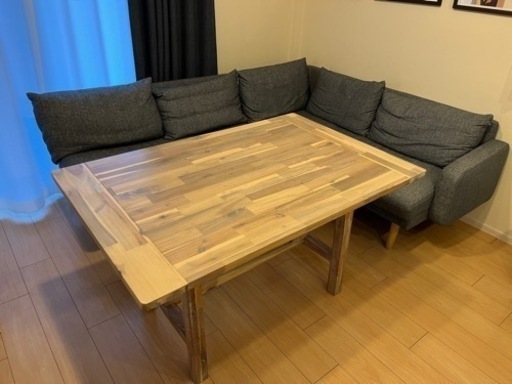 unicoソファ2P +テーブルセット