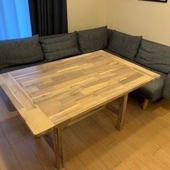 unicoソファ2P +テーブルセット